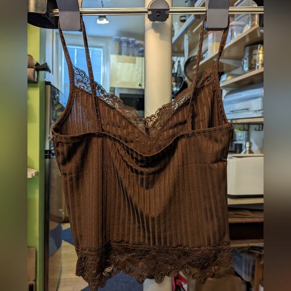 Brown Camisole by Fashion Sexy Lounge - Picture 2 of 7
